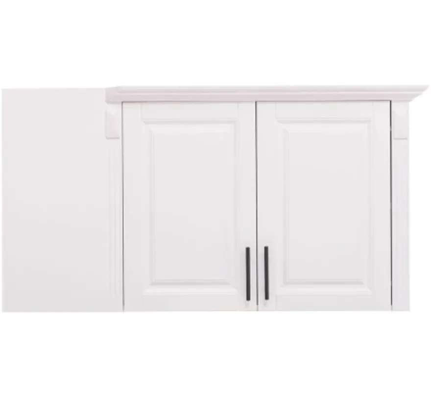 Casa Padrino Küchenschrank im Landhausstil mit 2 Türen, 120 x 35 x 65 cm