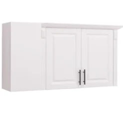 Casa Padrino Küchenschrank im Landhausstil mit 2 Türen, 120 x 35 x 65 cm