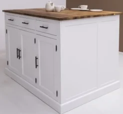 Casa Padrino Küchenschrank im Landhausstil, 160 x 110 x 110 cm