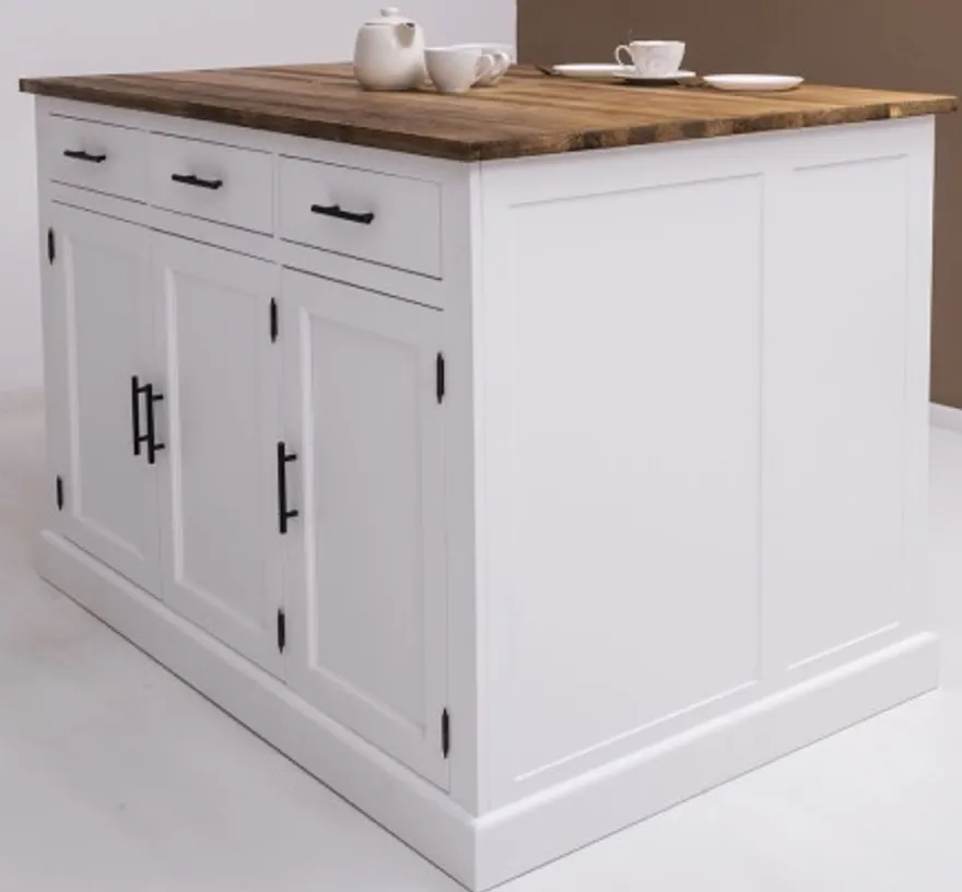 Casa Padrino Küchenschrank im Landhausstil, 160 x 110 x 110 cm