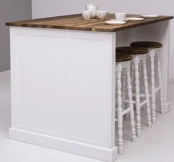 Casa Padrino Küchenschrank im Landhausstil, 160 x 110 x 110 cm