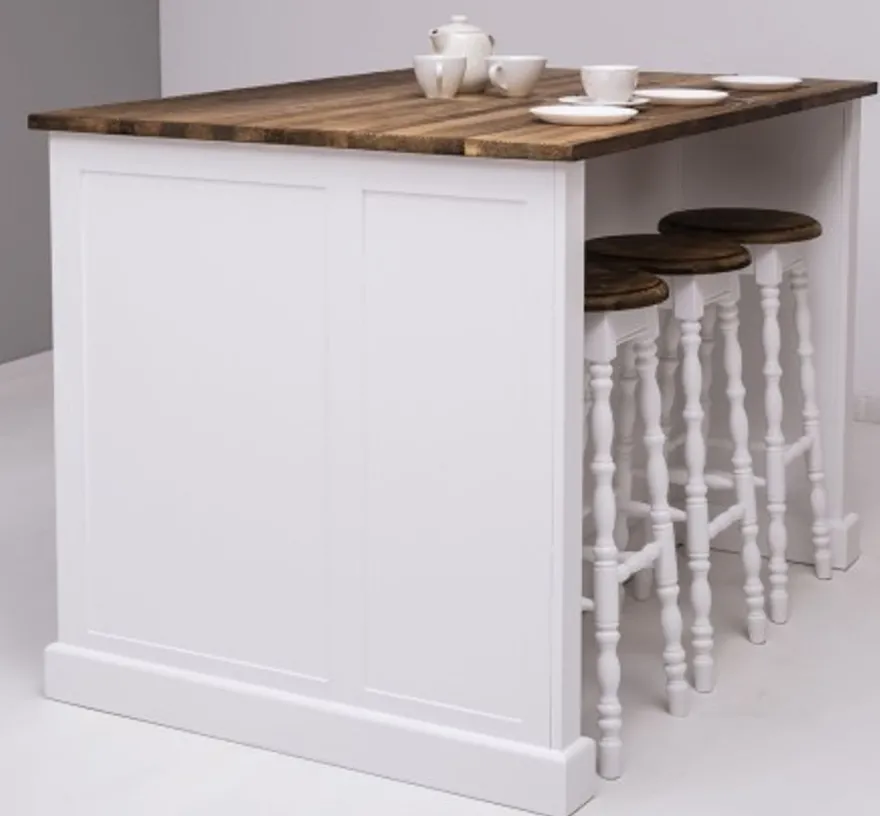 Casa Padrino Küchenschrank im Landhausstil, 160 x 110 x 110 cm
