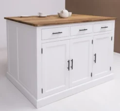 Casa Padrino Küchenschrank im Landhausstil, 160 x 110 x 110 cm