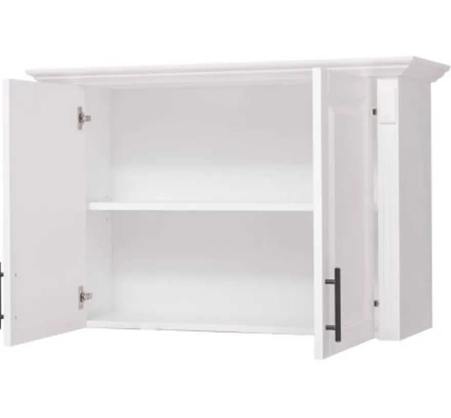 Casa Padrino Küchenschrank im Landhausstil mit 2 Türen, 100 x 35 x 65 cm