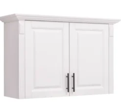 Casa Padrino Küchenschrank im Landhausstil mit 2 Türen und Eichenholzplatte, 94 x 60 x 89 cm