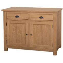 Casa Padrino Küchenschrank im Landhausstil mit 2 Türen und 2 Schubladen, 120 x 65 x 90 cm