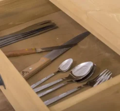 Casa Padrino Küchenschrank im Landhausstil mit 2 Türen und 2 Schubladen, 120 x 65 x 90 cm
