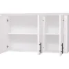 Casa Padrino Küchenschrank im Landhausstil mit 3 Türen, 120 x 35 x 65 cm