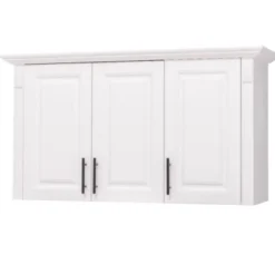 Casa Padrino Küchenschrank im Landhausstil mit 3 Türen, 120 x 35 x 65 cm