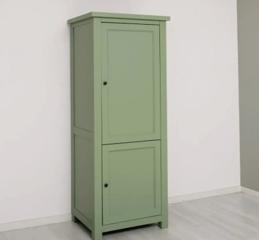Casa Padrino Küchenschrank im Landhausstil mit 2 Türen, 80 x 65 x 200 cm