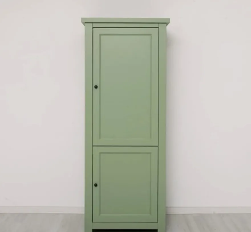 Casa Padrino Küchenschrank im Landhausstil mit 2 Türen, 80 x 65 x 200 cm
