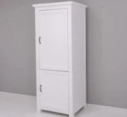 Casa Padrino Küchenschrank im Landhausstil mit 2 Türen, 80 x 65 x 200 cm
