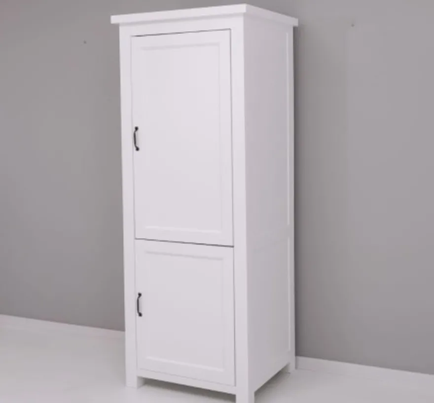 Casa Padrino Küchenschrank im Landhausstil mit 2 Türen, 80 x 65 x 200 cm
