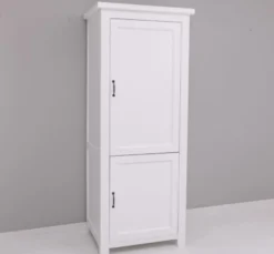 Casa Padrino Küchenschrank im Landhausstil mit 2 Türen, 80 x 65 x 200 cm