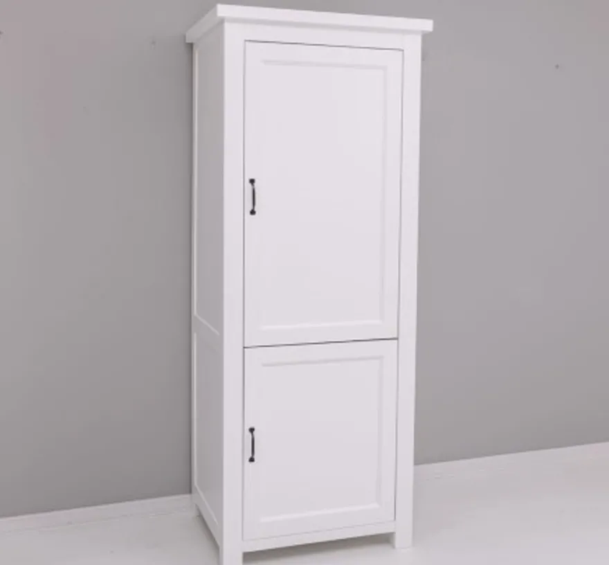 Casa Padrino Küchenschrank im Landhausstil mit 2 Türen, 80 x 65 x 200 cm