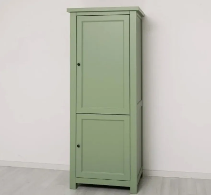 Casa Padrino Küchenschrank im Landhausstil mit 2 Türen, 80 x 65 x 200 cm