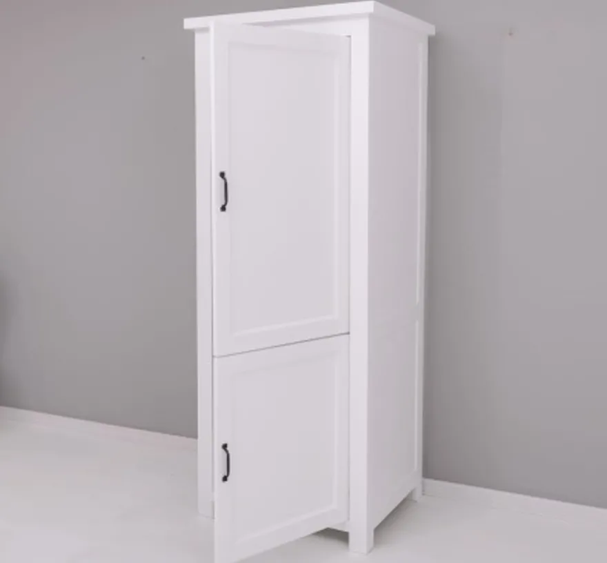 Casa Padrino Küchenschrank im Landhausstil mit 2 Türen, 80 x 65 x 200 cm