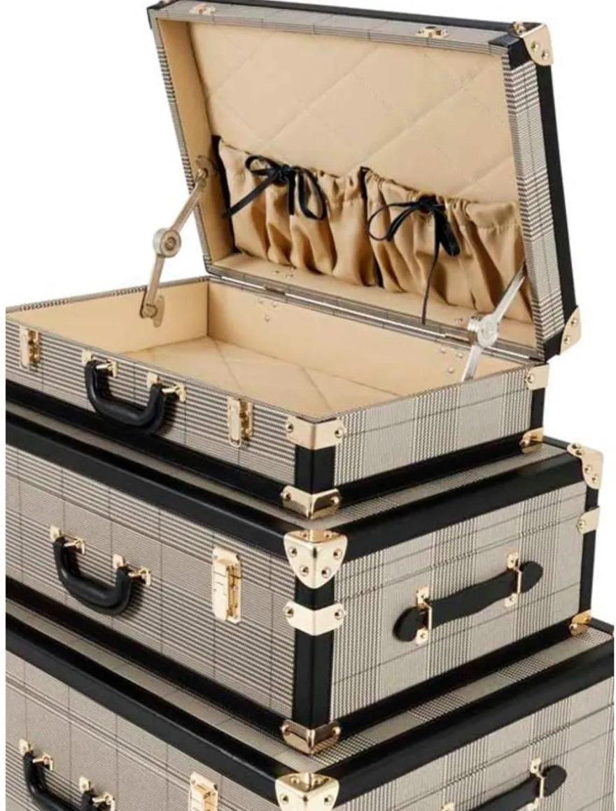 Casa Padrino Koffer 3er Set - Luxus Qualität
