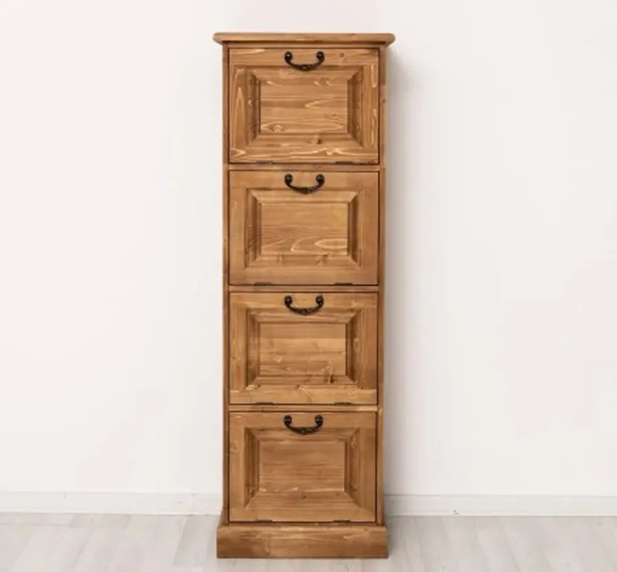 Casa Padrino Kommode im Landhausstil, 55 x 40 x 163 cm