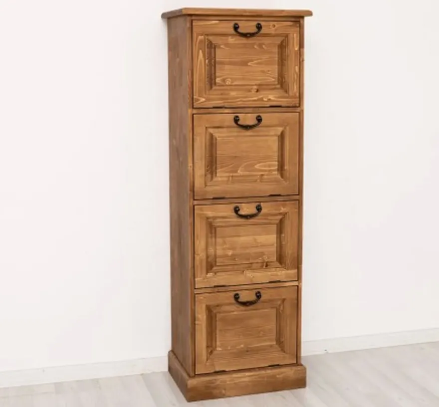 Casa Padrino Kommode im Landhausstil, 55 x 40 x 163 cm