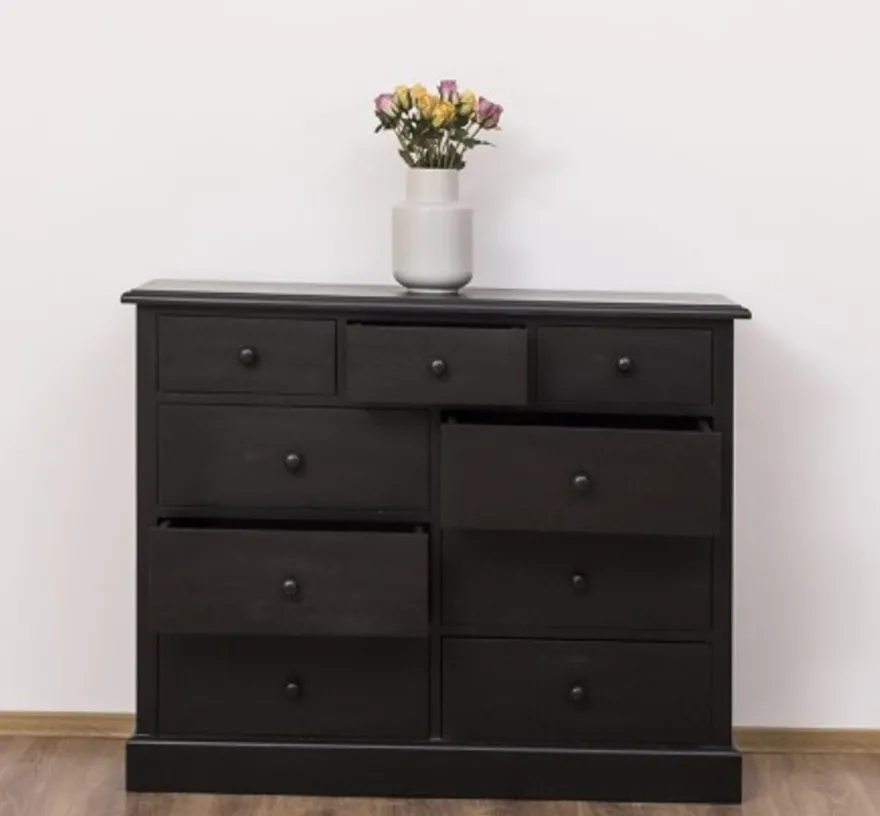 Casa Padrino Kommode im Landhausstil mit 9 Schubladen, 122 x 41 x 97 cm