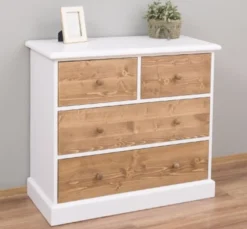 Casa Padrino Kommode im Landhausstil, 100 x 50 x 90 cm