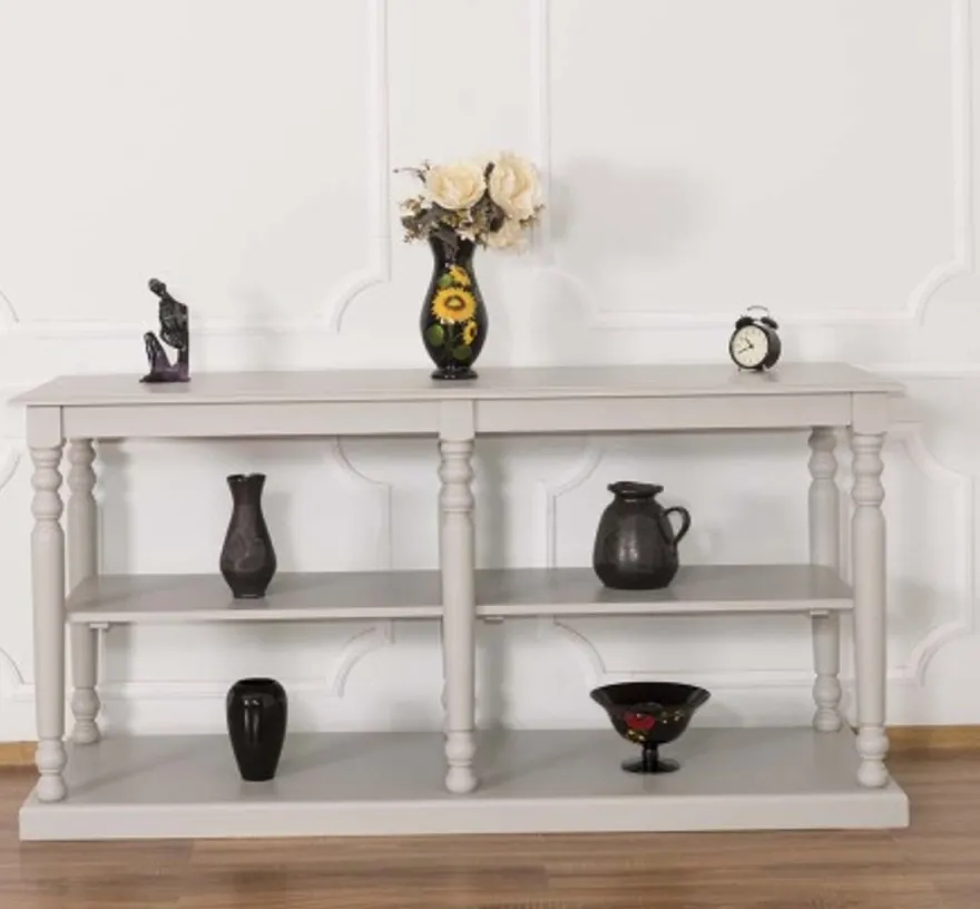 Casa Padrino Konsole im Landhausstil mit 1 Ablage, 180 x 60 x 89 cm