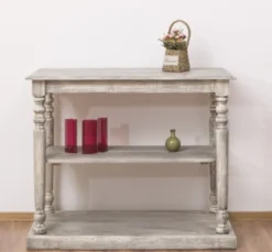 Casa Padrino Konsole im Landhausstil mit 1 Ablage, 110 x 60 x 89 cm