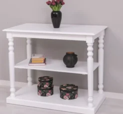 Casa Padrino Konsole im Landhausstil mit 1 Ablage, 110 x 60 x 89 cm