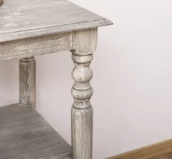 Casa Padrino Konsole im Landhausstil mit 1 Ablage, 110 x 60 x 89 cm