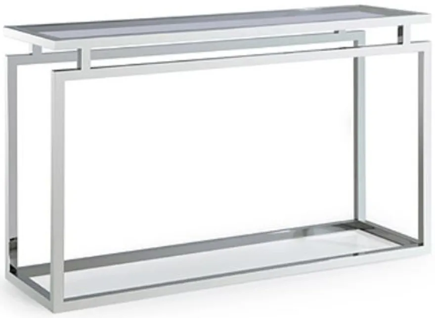 Casa Padrino Konsole Silber / Schwarz 150 x 40 x H. 78 cm - Luxus Wohnzimmer Konsolentisch