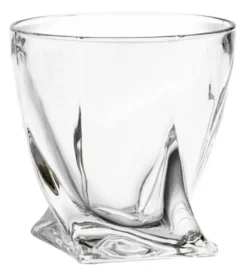Casa Padrino Kristallglas Whisky / Cognac 6er Set - Luxus Hotel & Restaurant Accessoires - 2 Flaschen (11x10xH.38cm) & 4 Gläser (Ø9xH.9,5cm)