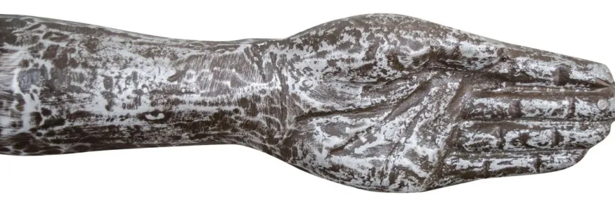 Casa Padrino Kunstspringer Skulptur Silber / Schwarz 157 x 54 x H. 135 cm - Luxus Deko Turmspringer Figur
