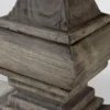 Casa Padrino Landhaus Couchtisch Eiche Rustic Grey 140 x 80 cm - Barock Stil Salon Wohnzimmer Tisch Eiche Massiv