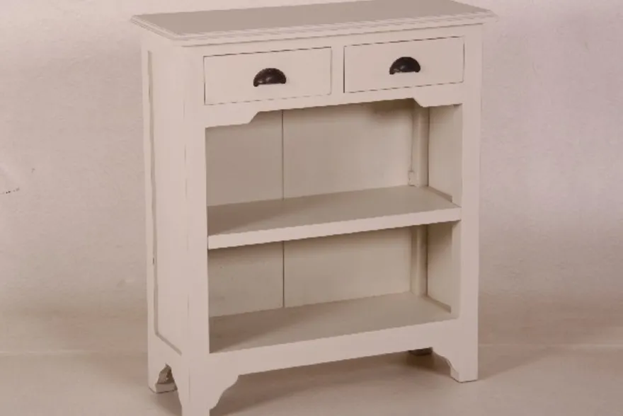 Casa Padrino Landhaus Konsolentisch mit 2 Schubladen in Weiß Antik Stil - 81 x 32 x 92 cm