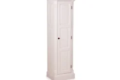 Casa Padrino Landhausstil Aktenschrank Weiß 50 x 40 x H. 166 cm - Landhausstil Möbel