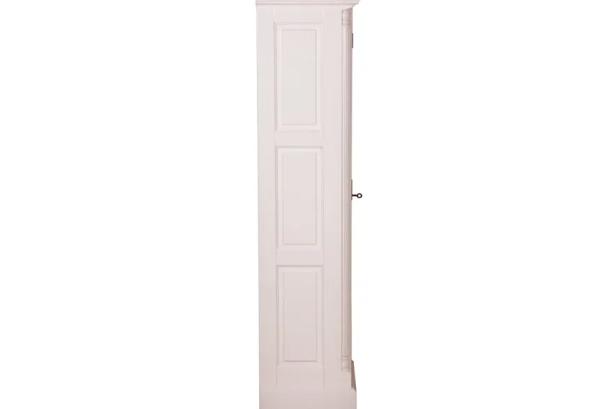 Casa Padrino Landhausstil Aktenschrank Weiß 50 x 40 x H. 166 cm - Landhausstil Möbel