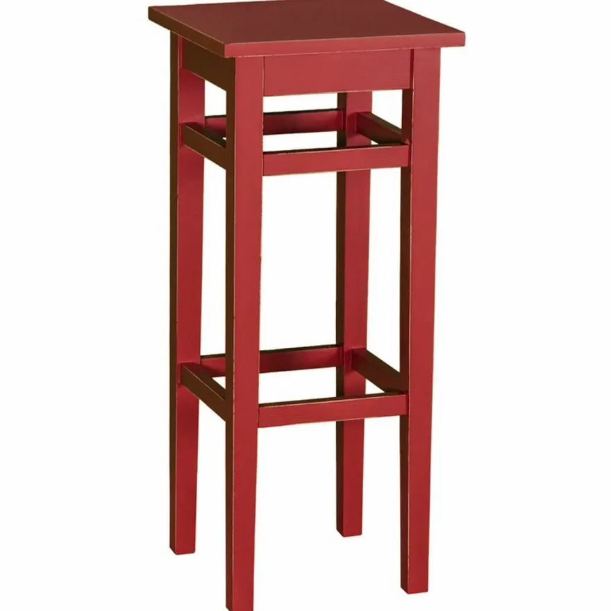 Casa Padrino Landhaus Stil Bar Hocker Massivholz - Shabby Chic Landhaus Stil Barhocker Bar Stuhl