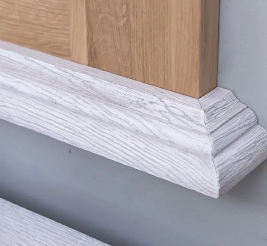Casa Padrino Landhausstil Badezimmer Set Braun / Weiß - 1 Doppelwaschtisch & 2 Waschbecken & 2 Wasserhähne & 1 Wandspiegel - Massivholz Badezimmermöbel im Landhausstil