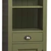 Casa Padrino Landhausstil Badezimmerschrank Grün 49 x 39 x H. 160 cm - Badezimmermöbel im Landhausstil
