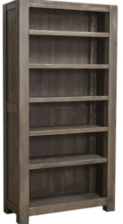 Casa Padrino Landhausstil Bücherschrank Dunkelbraun 90 x 45 x H. 180 cm - Landhausstil Schrank