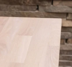 Casa Padrino Landhausstil Einbauküche Naturfarben 387 x 65 x H. 90 cm - Massivholz Küchenzeile - Esszimmer Möbel im Landhausstil - Landhausstil Massivholz Einbauküchen