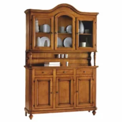 Casa Padrino Landhausstil Esszimmer Schrank Braun 158 x 47 x H. 230 cm - Esszimmer Möbel
