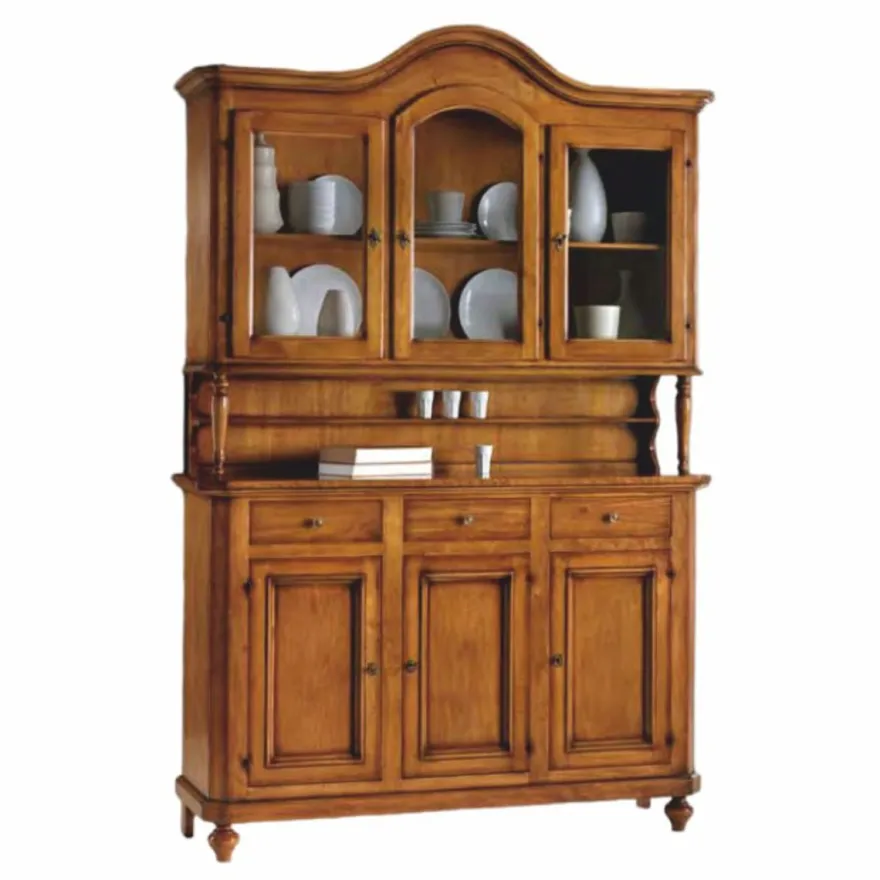 Casa Padrino Landhausstil Esszimmer Schrank Braun 158 x 47 x H. 230 cm - Esszimmer Möbel