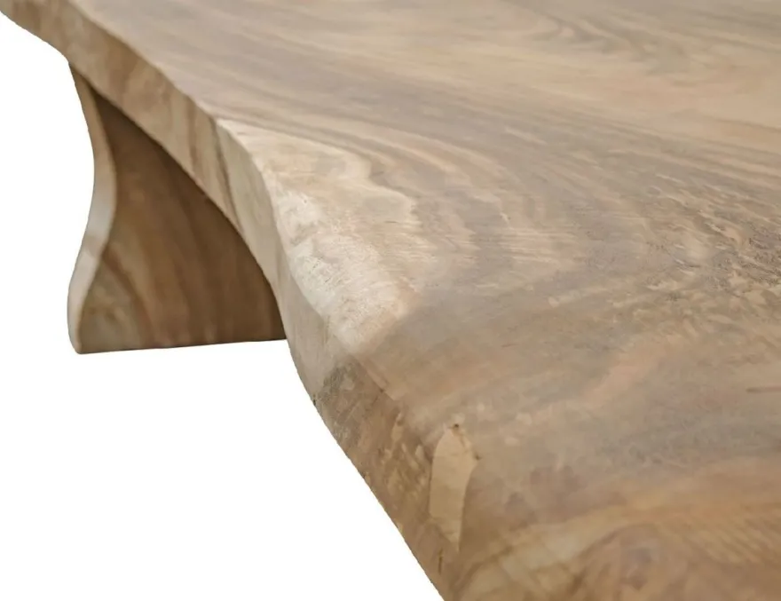 Casa Padrino Landhausstil Esstisch Naturfarben 400 cm - Riesiger rustikaler Massivholz Küchentisch - Rustikale Esszimmer Möbel - Massivholz Esszimmer Möbel - Landhausstil Esszimmer Möbel