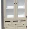 Casa Padrino Landhausstil Küchenschrank mit 4 Türen und 3 Schubladen 98 x 50 x H. 200 cm - Verschiedene Farben - Küchenmöbel
