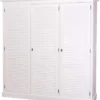 Casa Padrino Landhausstil Kleiderschrank 194 x 59 x H. 200 cm - Schlafzimmermöbel im Landhausstil