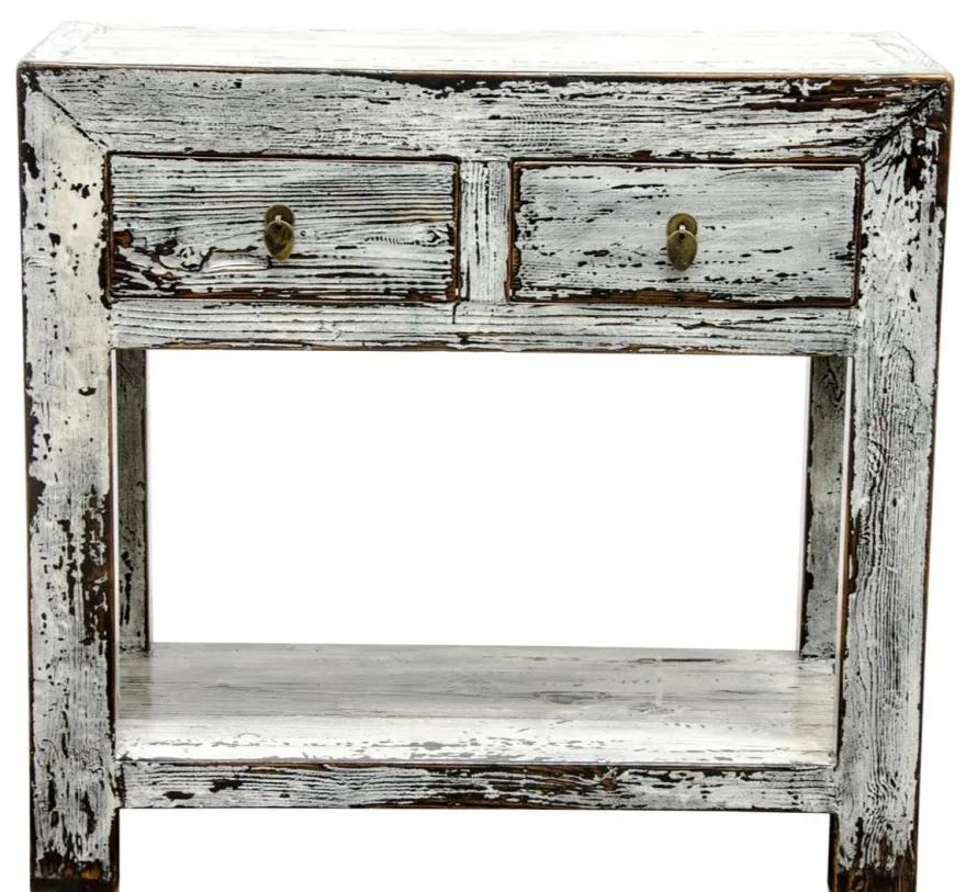 Casa Padrino Landhausstil Konsole Antik Stil Weiß 90 x 40 x H. 85 cm - Landhausstil Möbel