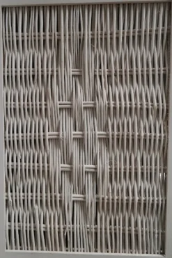 Casa Padrino Landhausstil Raumteiler Paravent Antik Weiß 40 x 2 x H. 170 cm - Luxus Landhausmöbel