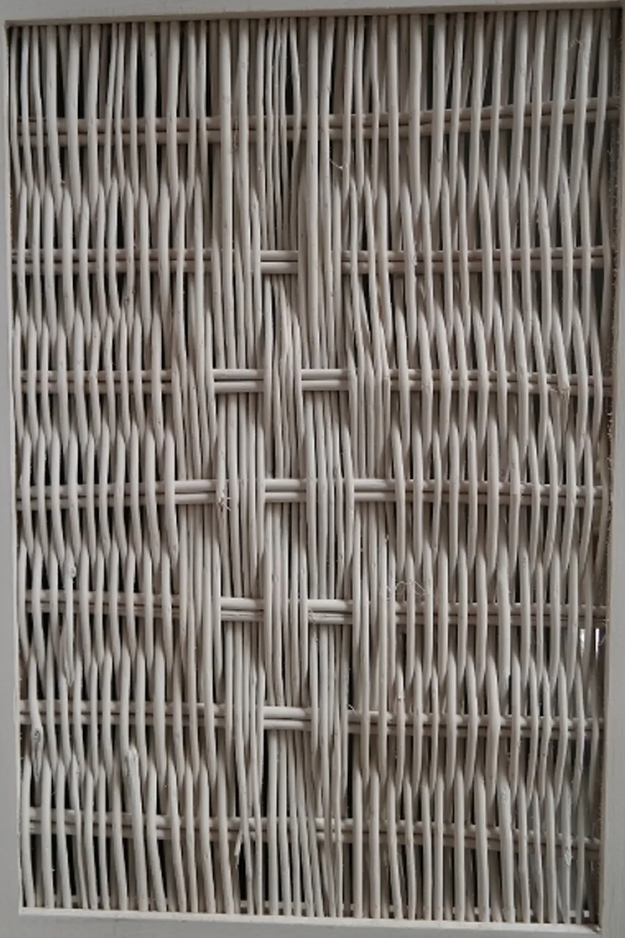 Casa Padrino Landhausstil Raumteiler Paravent Antik Weiß 40 x 2 x H. 170 cm - Luxus Landhausmöbel